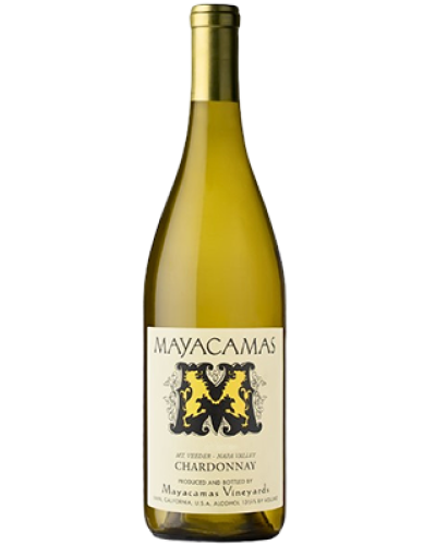 Mayacamas Mt. Veeder Napa Chardonny 2020 wine bottle shot