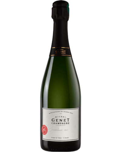 Michel Genet Blanc de Blancs Grand Cru NV wine bottle shot