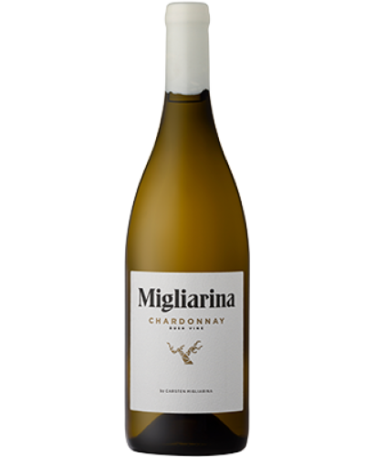 Migliarina Bush Vine Chardonnay 2022 wine bottle shot