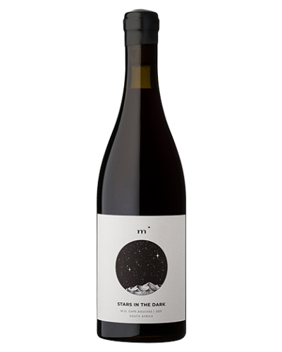 Minimalist Wines Stars in the Dark Syrah 2021 wine bottle shot