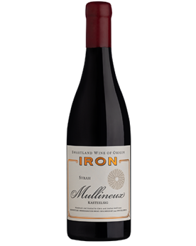 Mullineux Iron Kasteelsig Syrah 2022 wine bottle shot