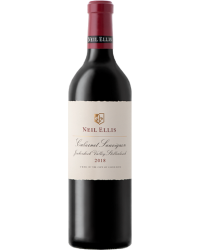 Neil Ellis Jonkershoek Cabernet Sauvignon 2018 wine bottle shot
