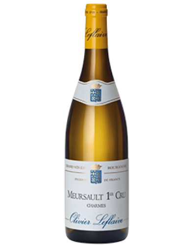 Olivier Leflaive Meursault 1er Cru Charmes 2021 wine bottle shot