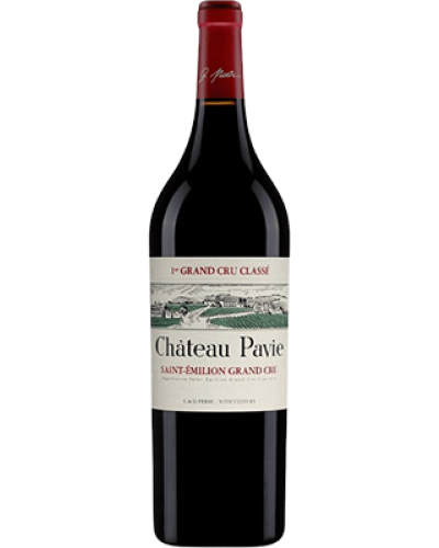 Pavie Saint-Émilion 2000 wine bottle shot