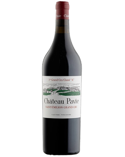 Pavie Saint-Émilion 2021 wine bottle shot