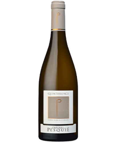 Pesquié Quintessence Blanc 2022 wine bottle shot