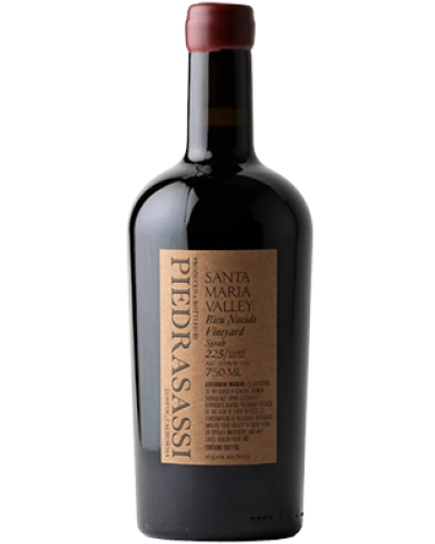 Piedrasassi  Santa Maria Valley Bien Nacido Syrah 2020 wine bottle shot