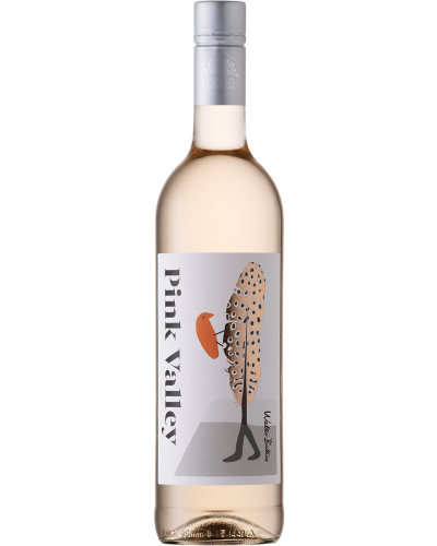 Pink Valley Rosé 2023 wine bottle shot