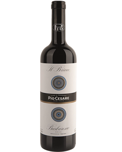 Pio Cesare Barbaresco Il Bricco 2019 wine bottle shot