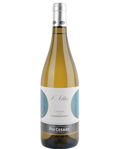 Pio Cesare L'Altro Langhe Chardonnay 2022 wine bottle shot