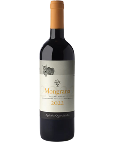 Querciabella Mongrana Rosso 2022 wine bottle shot