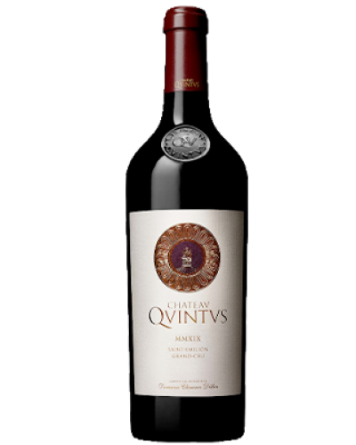 Quintus Saint-Émilion 2021 wine bottle shot