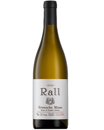 Rall Grenache Blanc 2023 wine bottle shot