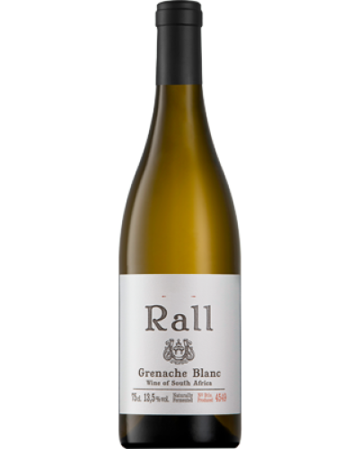 Rall Grenache Blanc 2021 wine bottle shot