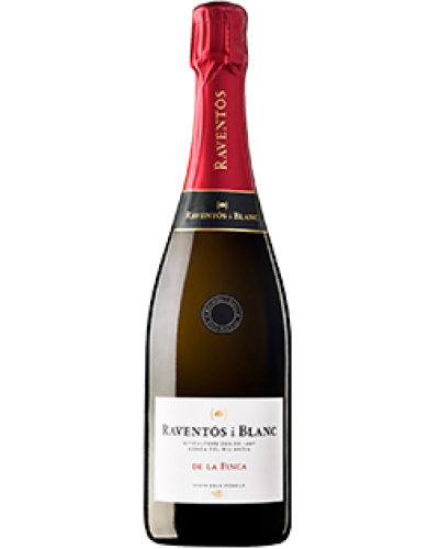 Raventos i Blanc De la Finca 2020 wine bottle shot