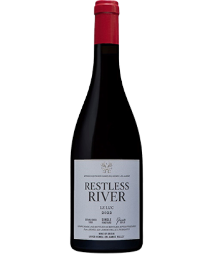  Restless River Le Luc Pinot Noir 2022 wine bottle shot