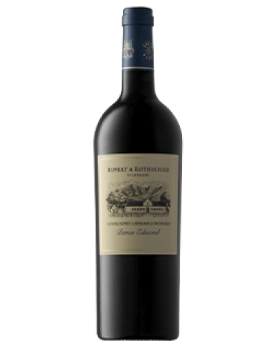Rupert & Rothschild Baron Edmond 2021 wine bottle shot
