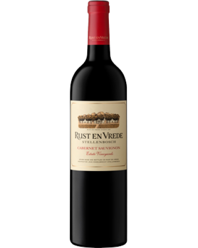 Rust en Vrede Estate Vineyards Cabernet Sauvignon 2017 wine bottle shot