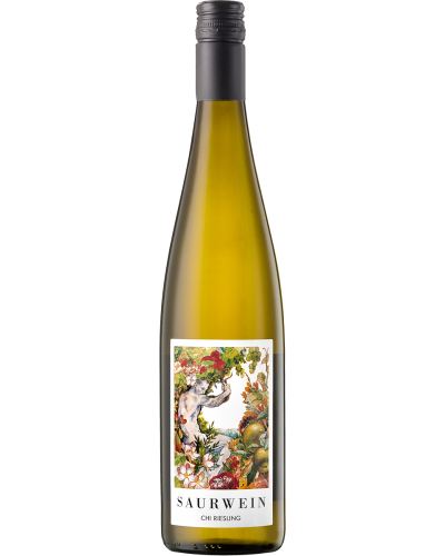 Saurwein Chi Riesling 2024 wine bottle shot