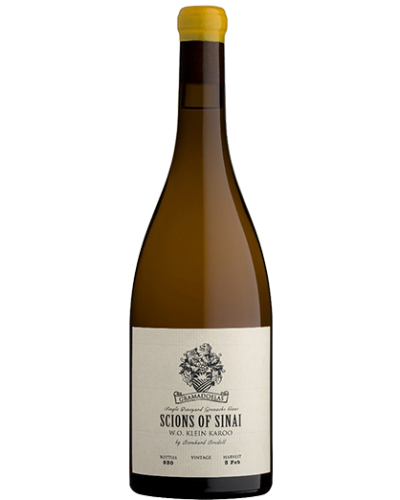 Scions of Sinai Gramadoelas Grenache Blanc 2022 wine bottle shot