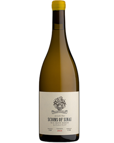 Scions of Sinai Gramadoelas Grenache Blanc 2024 wine bottle shot