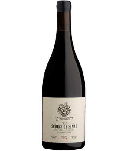 Scions of Sinai Swanesang Syrah 2024 wine bottle shot
