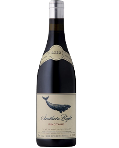 Southern Right Pinotage 2022  wine bottle shot