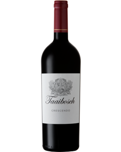 Taaibosch Crescendo 2020 wine bottle shot