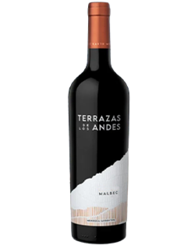Terrazas de los Andes Malbec Reserva 2022 wine bottle shot