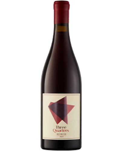 Three Quarters Red Blend 2023 wine bottle shot