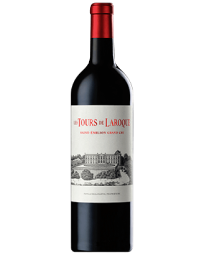 Tours de Laroque Saint-Émilion 2018 wine bottle shot
