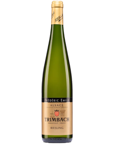 Trimbach Frédéric Emile 2018 wine bottle shot