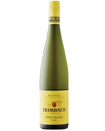 Trimbach Pinot Blanc 2022 wine bottle shot