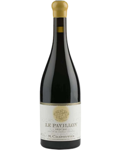 Chapoutier Ermitage Le Pavillon Rouge 2021 wine bottle shot