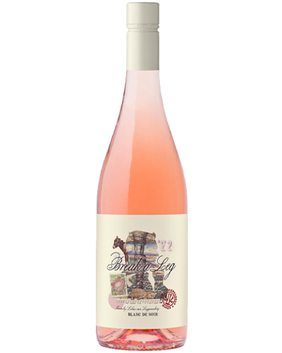 Van Loggerenberg Wines Break a Leg Blanc de Noir 2022 wine bottle shot