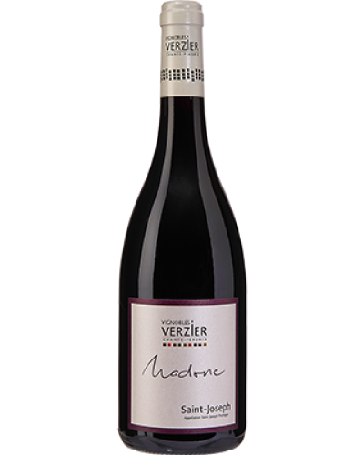 Verzier Saint-Joseph La Madone 2021 wine bottle shot
