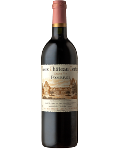 Vieux Château Certan Pomerol 2021 wine bottle shot