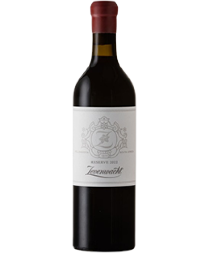 Zevenwacht Z Collection Reserve 2022 wine bott;le shot