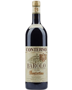 Giacomo Conterno Barolo Riserva Monfortino 2002 wine bottle shot