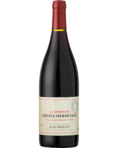 Alain Graillot Crozes-Hermitage La Guiraude 2020 wine bottle shot