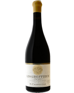 Chapoutier Ermitage Les Greffieux 2021 wine bottle shot