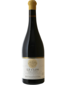 Chapoutier Saint-Joseph Le Clos 2021 wine bottle shot