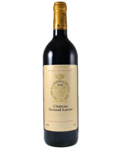Gruaud Larose Saint-Julien 2000 wine bottle shot