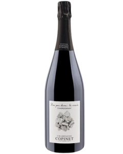 Copinet Marie La Craie Blanc de Blancs Brut Nature NV  champagne bottle shot