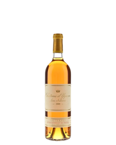 d'Yquem Sauternes 2000 wine bottle shot