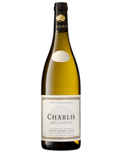 Daniel Dampt Chablis 2023 wine bottle shot
