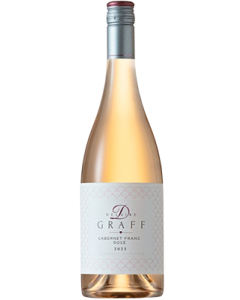 Delaire Graff Cabernet Franc Rosé 2023 wine bottle shot