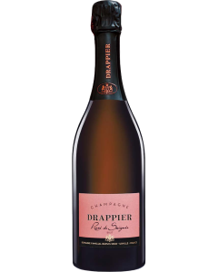 Drappier Rosé de Saignée NV champagne bottle shot