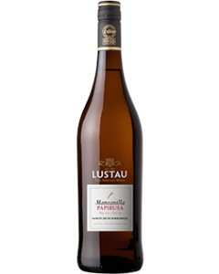 Emilio Lustau Manzanilla Papirusa NV wine bottle shot