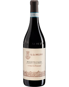 GD Vajra Dolcetto d'Alba Coste & Fossati 2022 wine bottle shot